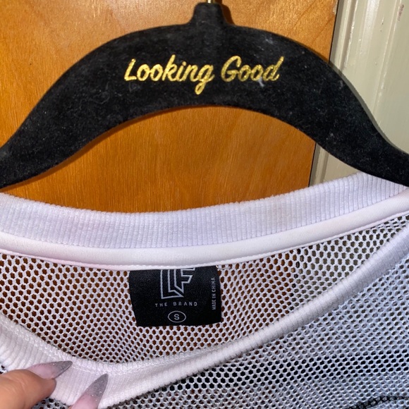 LF THE BRAND RACER MESH T SHIRT DRESS - Picture 5 of 5